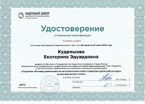Сертификат Кудряшова 4